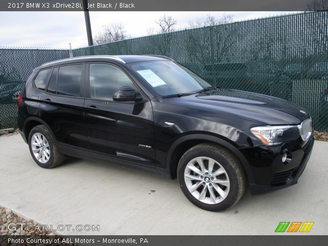 2017 BMW X3 xDrive28i in Jet Black