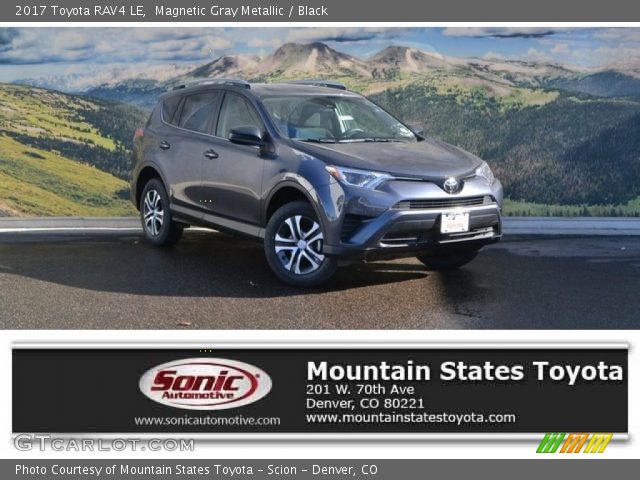 2017 Toyota RAV4 LE in Magnetic Gray Metallic