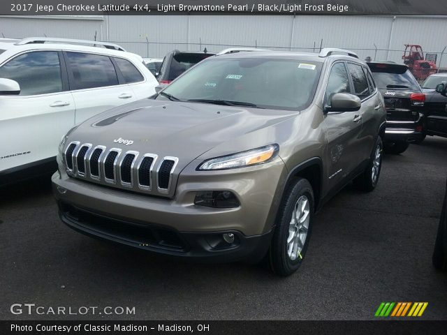 2017 Jeep Cherokee Latitude 4x4 in Light Brownstone Pearl