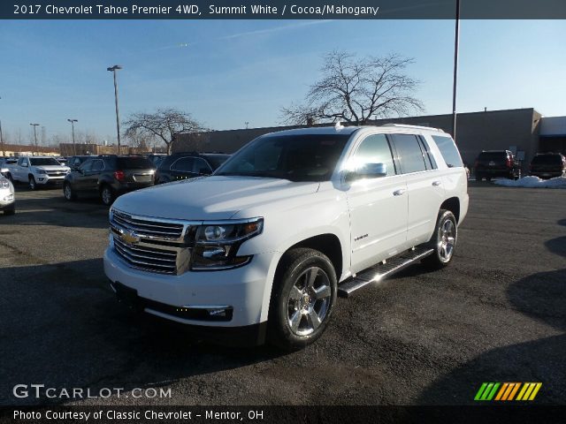 2017 Chevrolet Tahoe Premier 4WD in Summit White