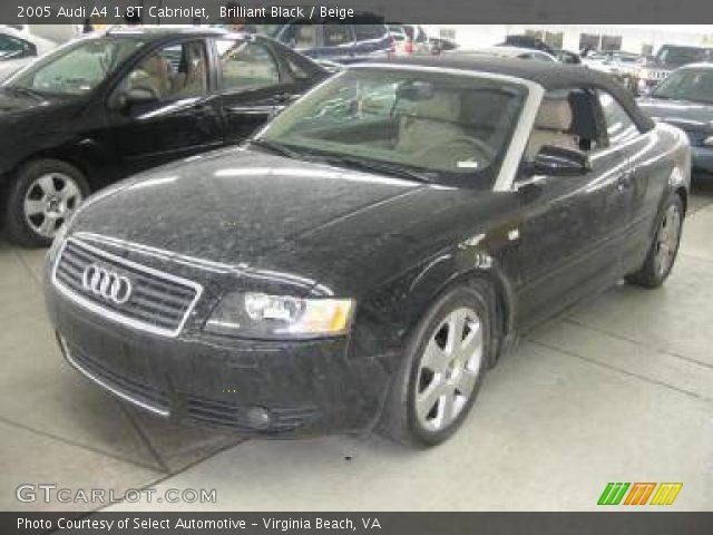 2005 Audi A4 1.8T Cabriolet in Brilliant Black