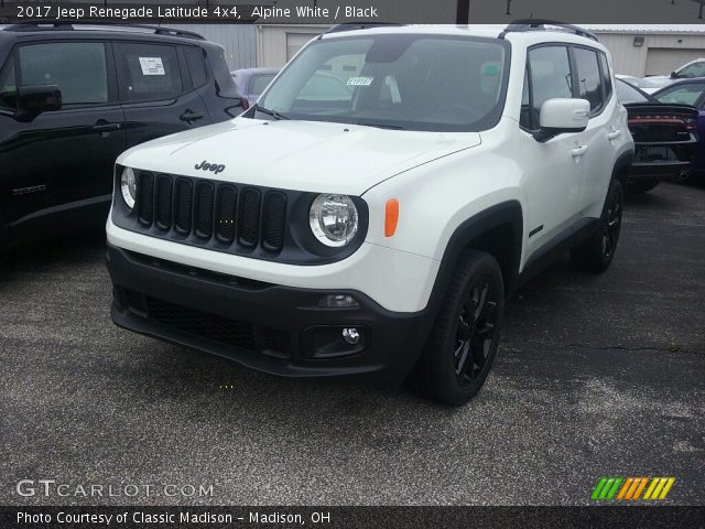 2017 Jeep Renegade Latitude 4x4 in Alpine White