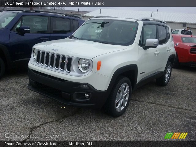 2017 Jeep Renegade Limited 4x4 in Alpine White