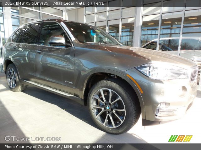 2017 BMW X5 xDrive35i in Atlas Cedar Metallic