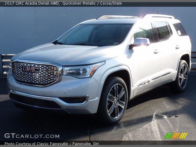 2017 GMC Acadia Denali AWD in Quicksilver Metallic