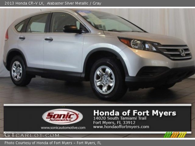 2013 Honda CR-V LX in Alabaster Silver Metallic