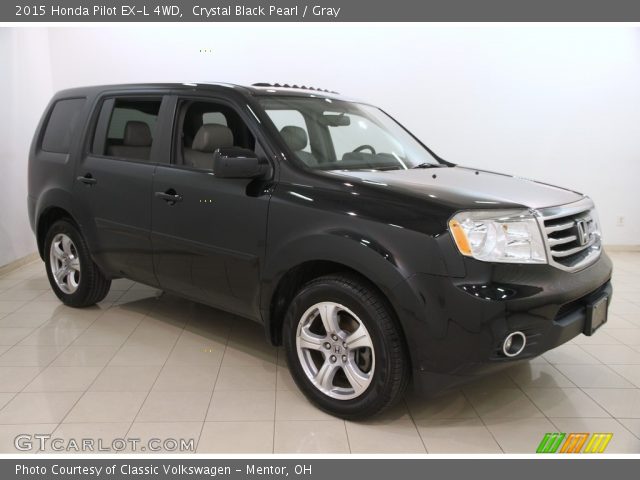 2015 Honda Pilot EX-L 4WD in Crystal Black Pearl