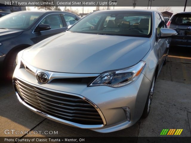 2017 Toyota Avalon Limited in Celestial Silver Metallic