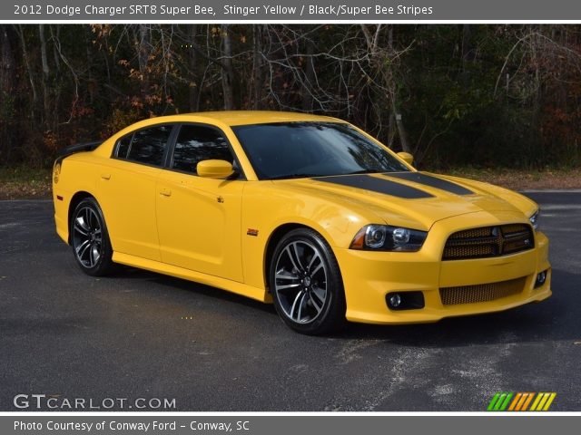 2012 Dodge Charger SRT8 Super Bee in Stinger Yellow
