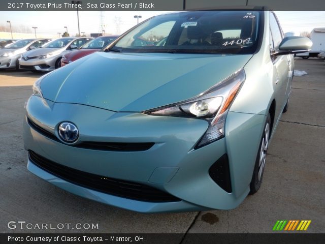 2017 Toyota Prius Three in Sea Glass Pearl