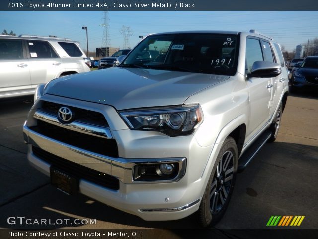 2016 Toyota 4Runner Limited 4x4 in Classic Silver Metallic
