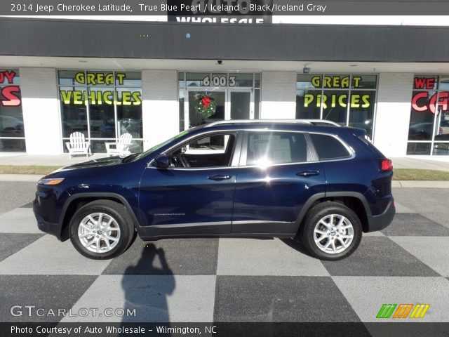 2014 Jeep Cherokee Latitude in True Blue Pearl