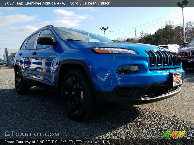 2017 Jeep Cherokee Altitude 4x4 in Hydro Blue Pearl