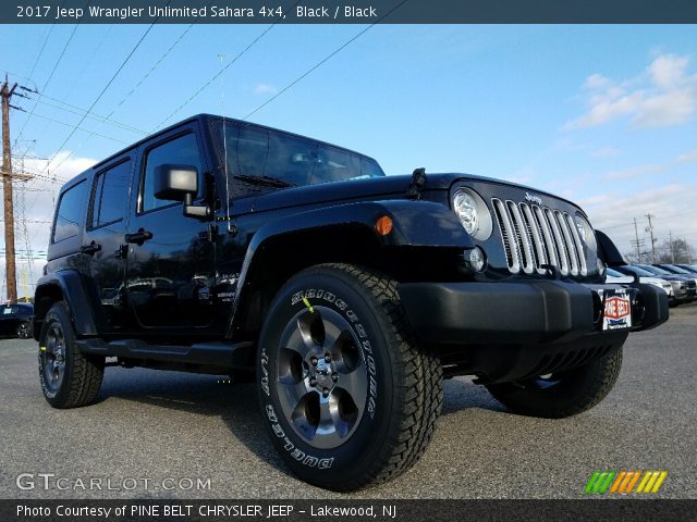 2017 Jeep Wrangler Unlimited Sahara 4x4 in Black