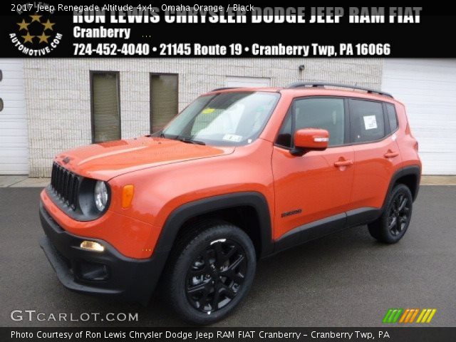 2017 Jeep Renegade Altitude 4x4 in Omaha Orange