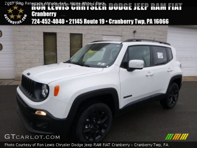 2017 Jeep Renegade Altitude 4x4 in Alpine White