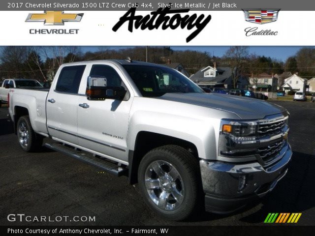 2017 Chevrolet Silverado 1500 LTZ Crew Cab 4x4 in Silver Ice Metallic