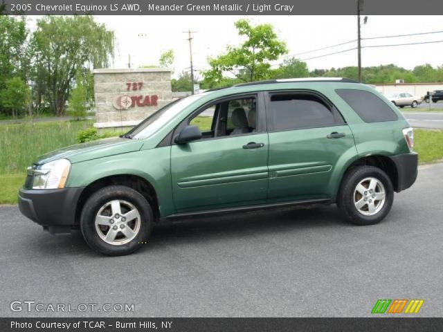 2005 Chevrolet Equinox LS AWD in Meander Green Metallic