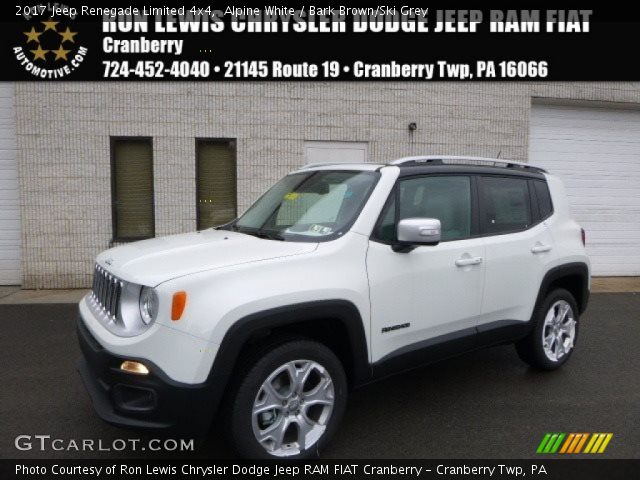 2017 Jeep Renegade Limited 4x4 in Alpine White