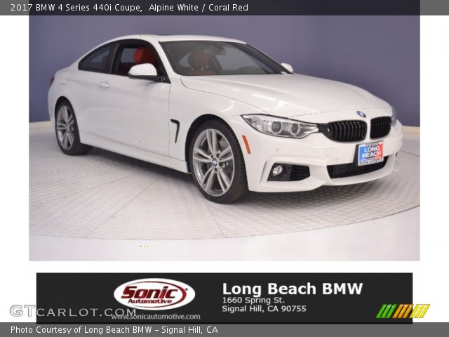 2017 BMW 4 Series 440i Coupe in Alpine White