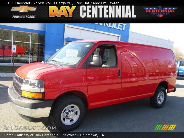 2017 Chevrolet Express 2500 Cargo WT in Red Hot