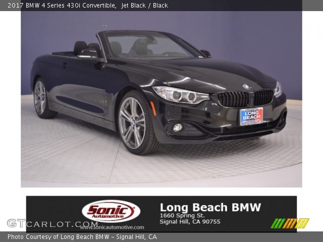 2017 BMW 4 Series 430i Convertible in Jet Black