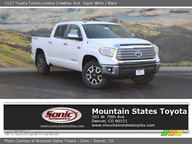 2017 Toyota Tundra Limited CrewMax 4x4 in Super White