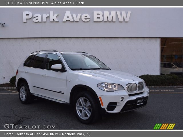 2013 BMW X5 xDrive 35d in Alpine White