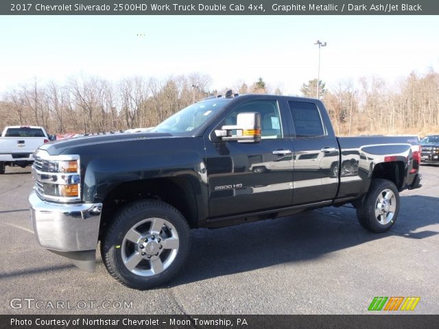 2017 Chevrolet Silverado 2500HD Work Truck Double Cab 4x4 in Graphite Metallic