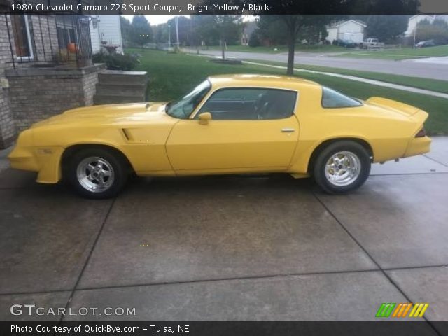 1980 Chevrolet Camaro Z28 Sport Coupe in Bright Yellow