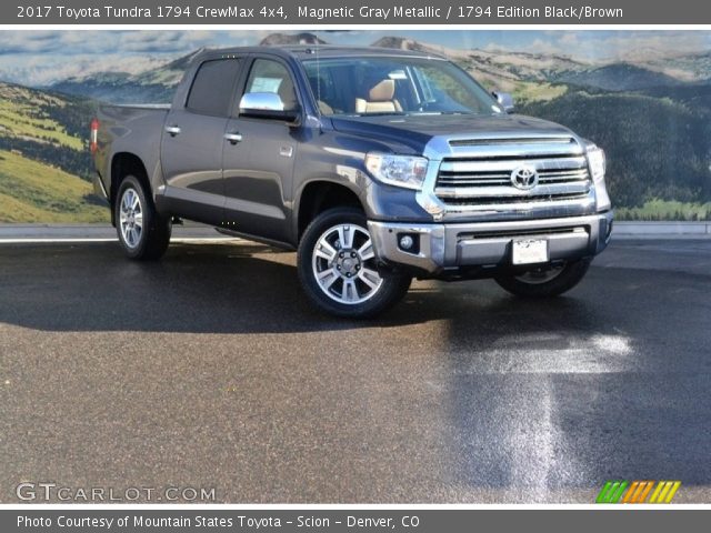 2017 Toyota Tundra 1794 CrewMax 4x4 in Magnetic Gray Metallic