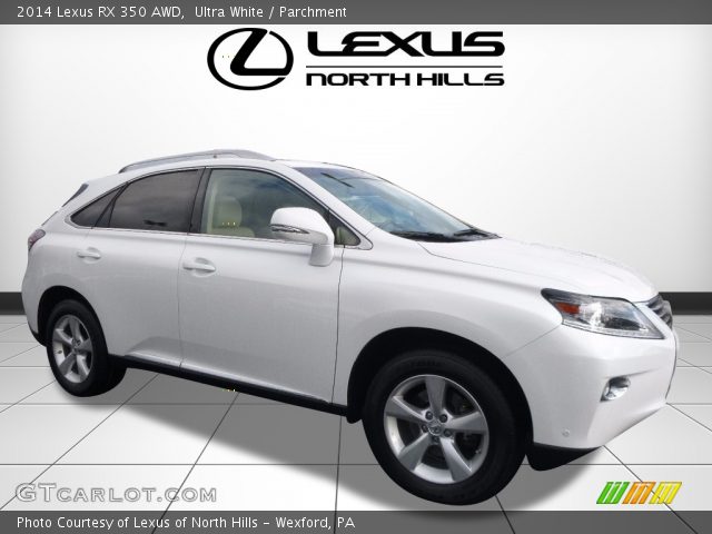 2014 Lexus RX 350 AWD in Ultra White