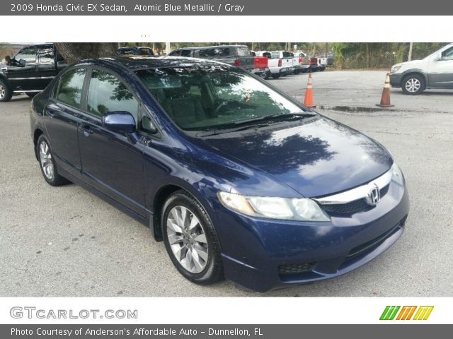 2009 Honda Civic EX Sedan in Atomic Blue Metallic