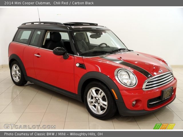 2014 Mini Cooper Clubman in Chili Red