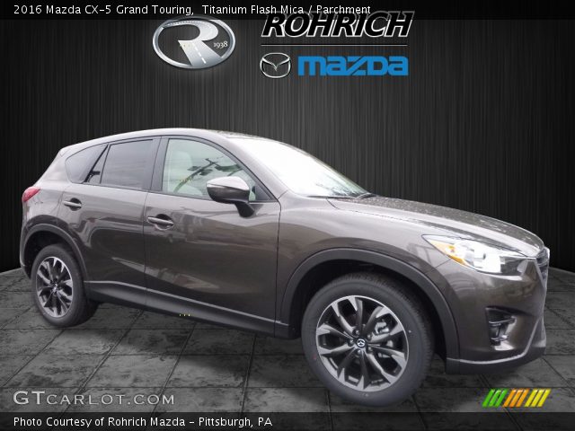 2016 Mazda CX-5 Grand Touring in Titanium Flash Mica