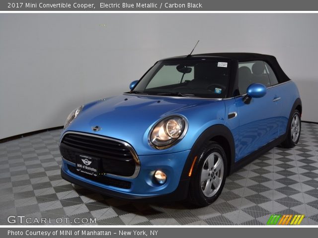 2017 Mini Convertible Cooper in Electric Blue Metallic
