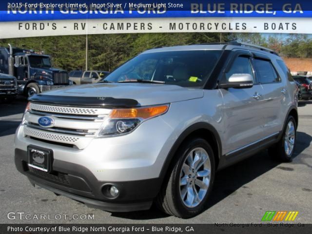 2015 Ford Explorer Limited in Ingot Silver