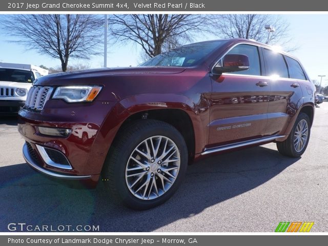 2017 Jeep Grand Cherokee Summit 4x4 in Velvet Red Pearl