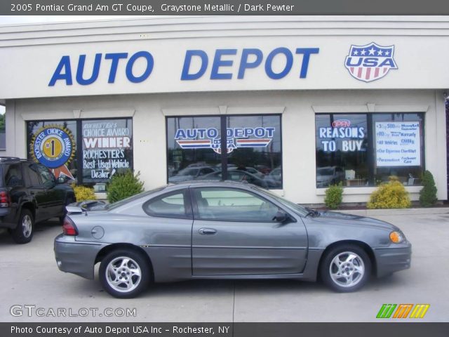 2005 Pontiac Grand Am GT Coupe in Graystone Metallic