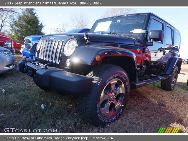2017 Jeep Wrangler Unlimited Sahara 4x4 in Black