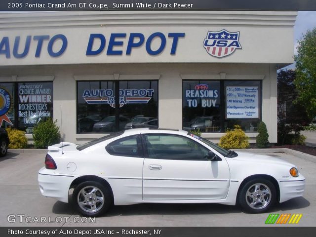 2005 Pontiac Grand Am GT Coupe in Summit White