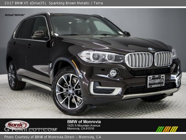 2017 BMW X5 sDrive35i in Sparkling Brown Metallic
