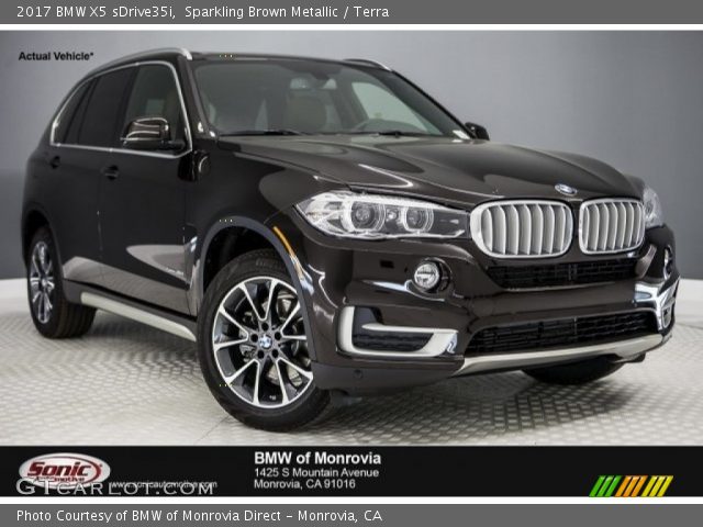 2017 BMW X5 sDrive35i in Sparkling Brown Metallic