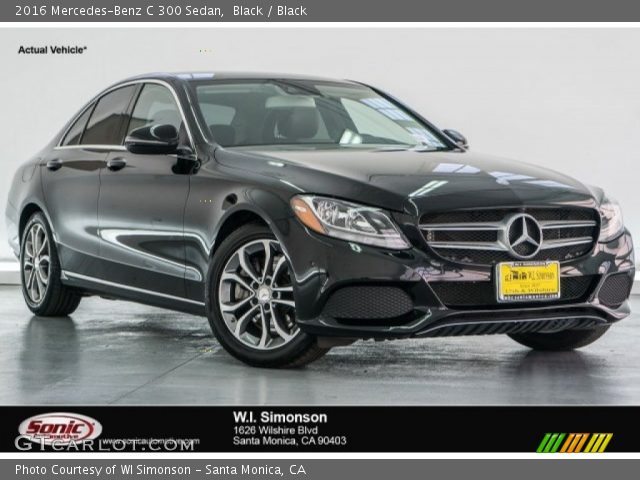 2016 Mercedes-Benz C 300 Sedan in Black