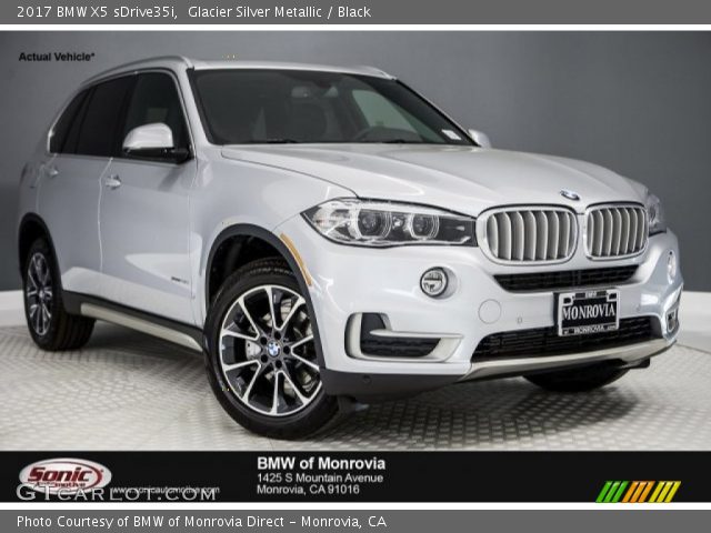 2017 BMW X5 sDrive35i in Glacier Silver Metallic