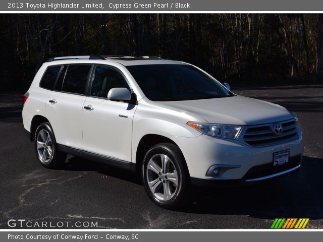 2013 Toyota Highlander Limited in Cypress Green Pearl