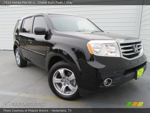 2014 Honda Pilot EX-L in Crystal Black Pearl