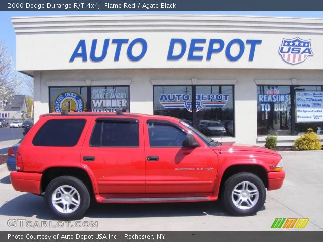 2000 Dodge Durango R/T 4x4 in Flame Red