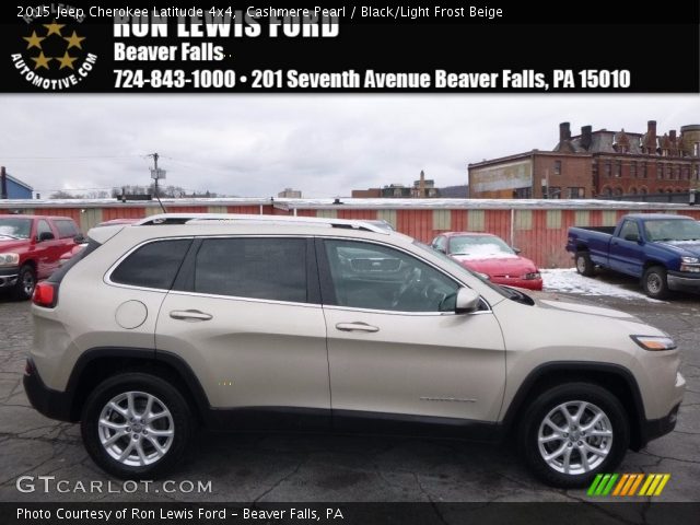 2015 Jeep Cherokee Latitude 4x4 in Cashmere Pearl