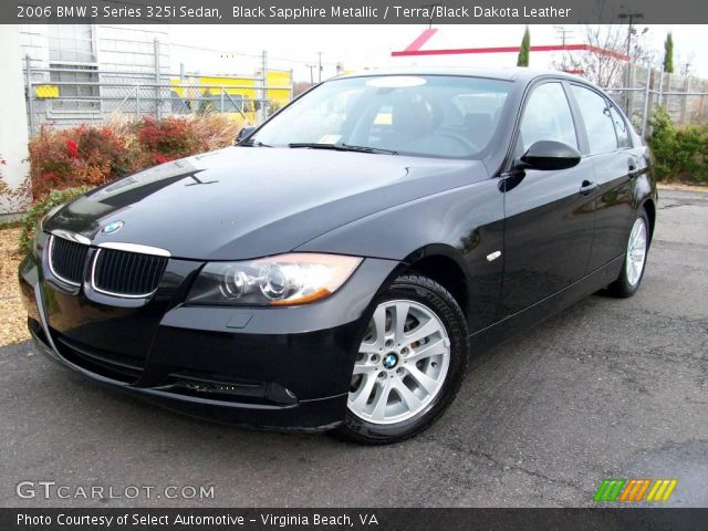 2006 BMW 3 Series 325i Sedan in Black Sapphire Metallic